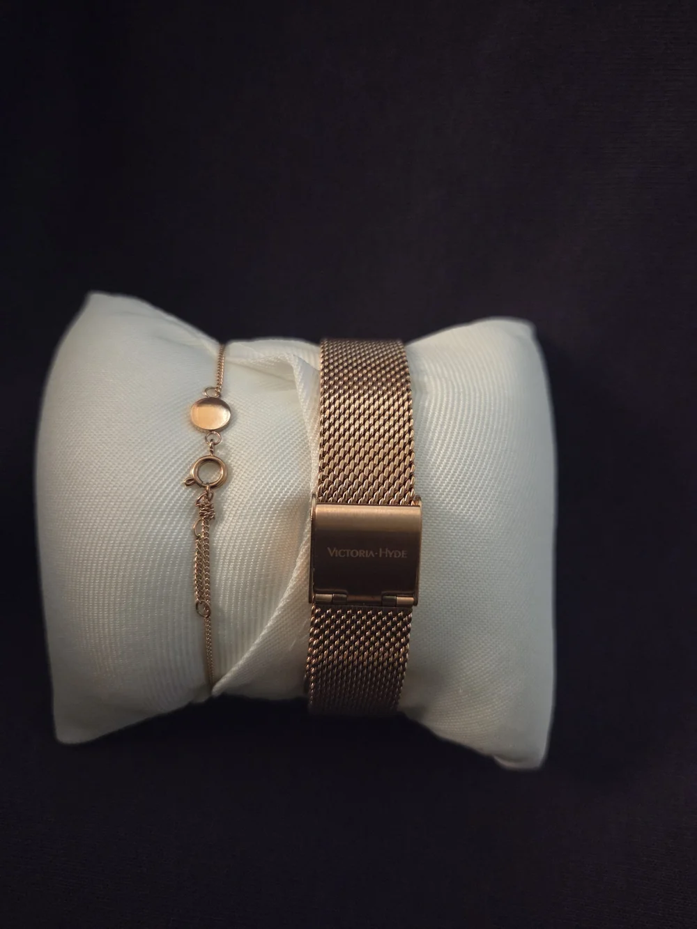 Victoria Hyde London Rose Gold Floral Watch
